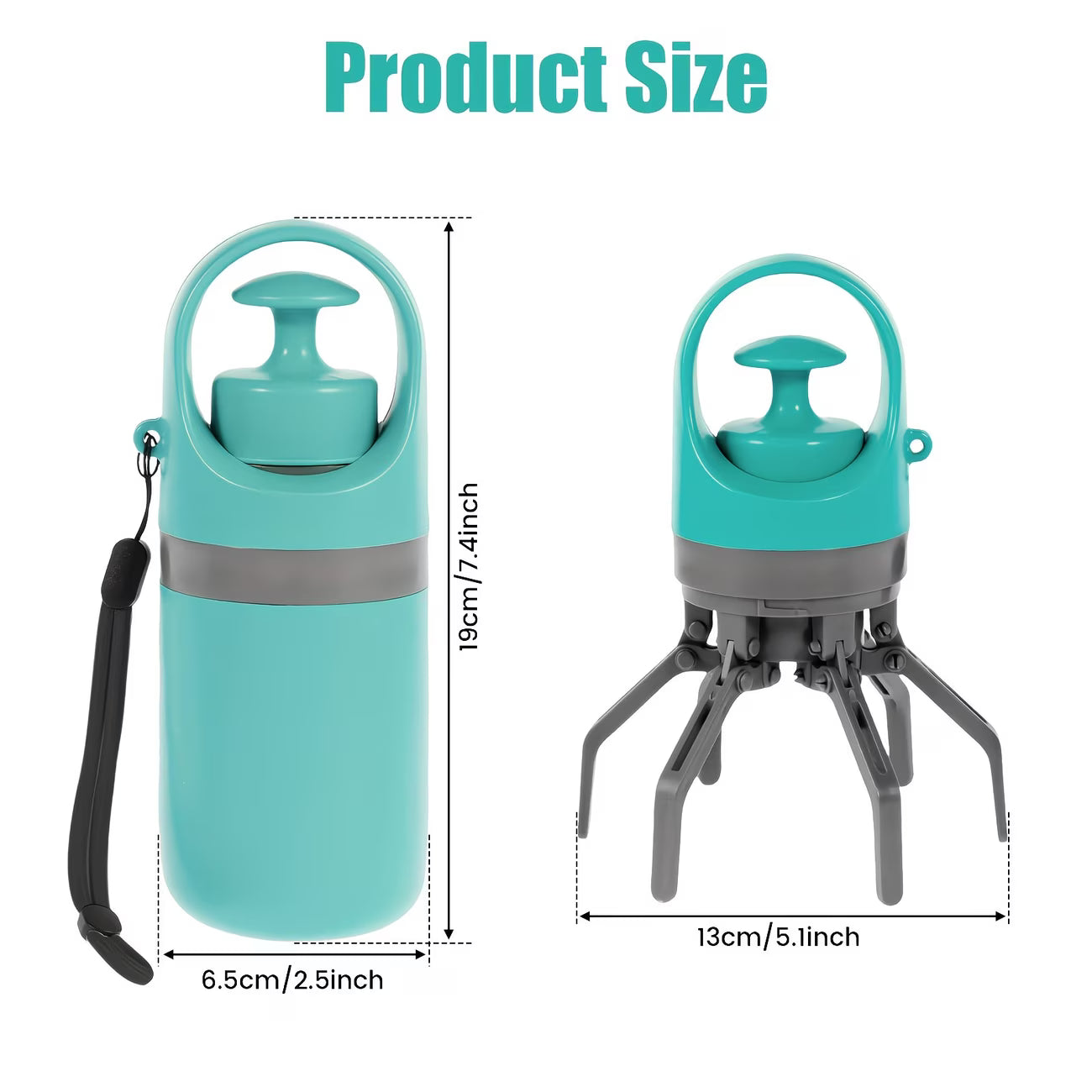 Six-Claw Poop Scooper