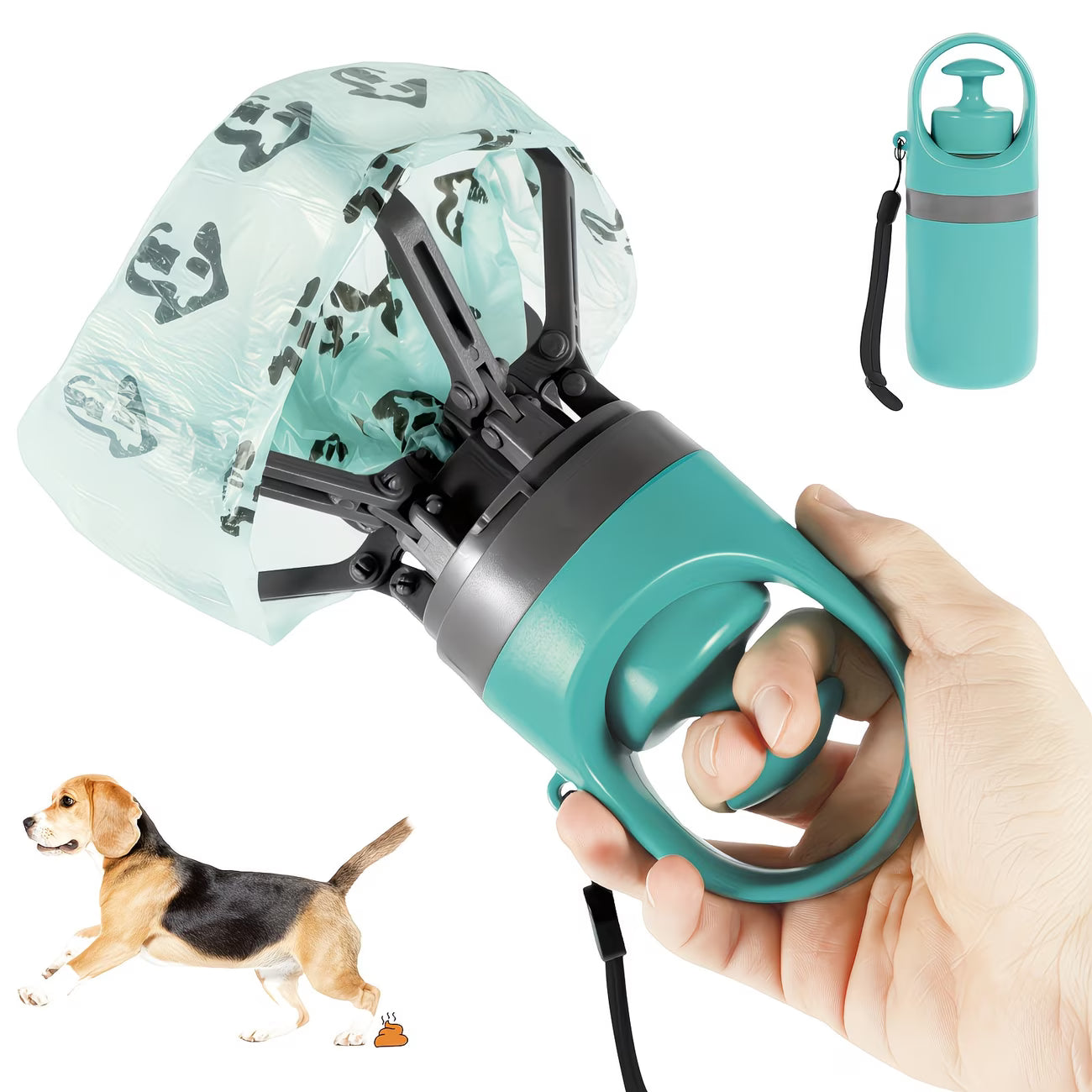 Six-Claw Poop Scooper